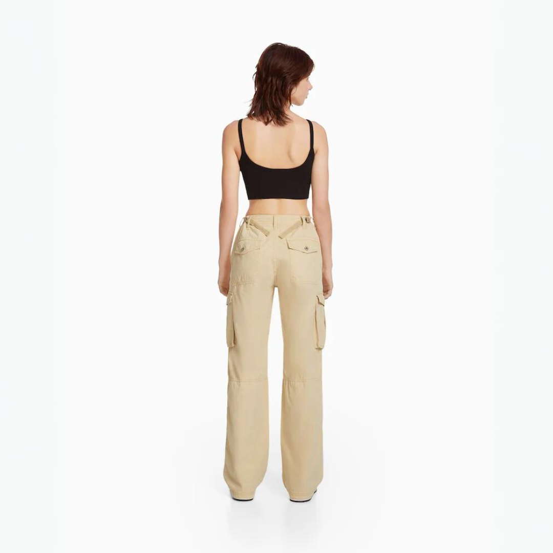Calça Cargo Ajustável Curve Perfect - PAGUE 1, LEVE 2!