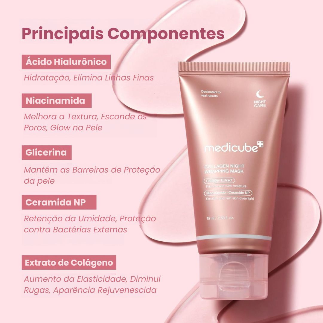 Máscara de Colágeno Korean Viral + BRINDE EXCLUSIVO