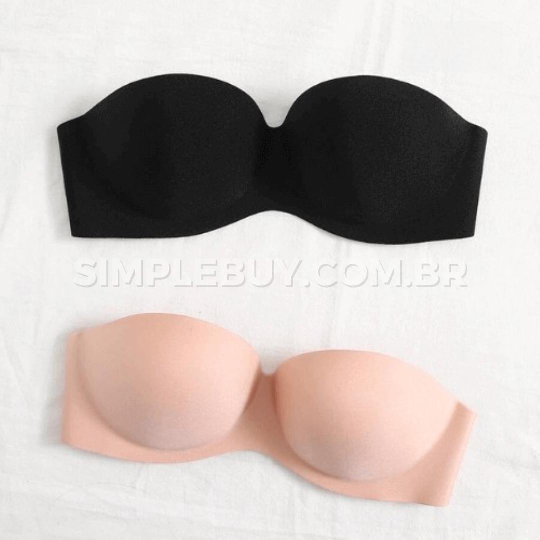 Sutiã Tomara que Caia Faixa de Silicone