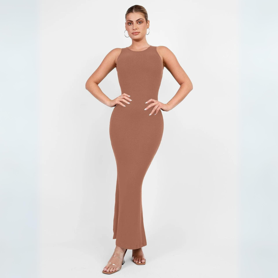 Vestido Modelador Midi Slim Shape Curve