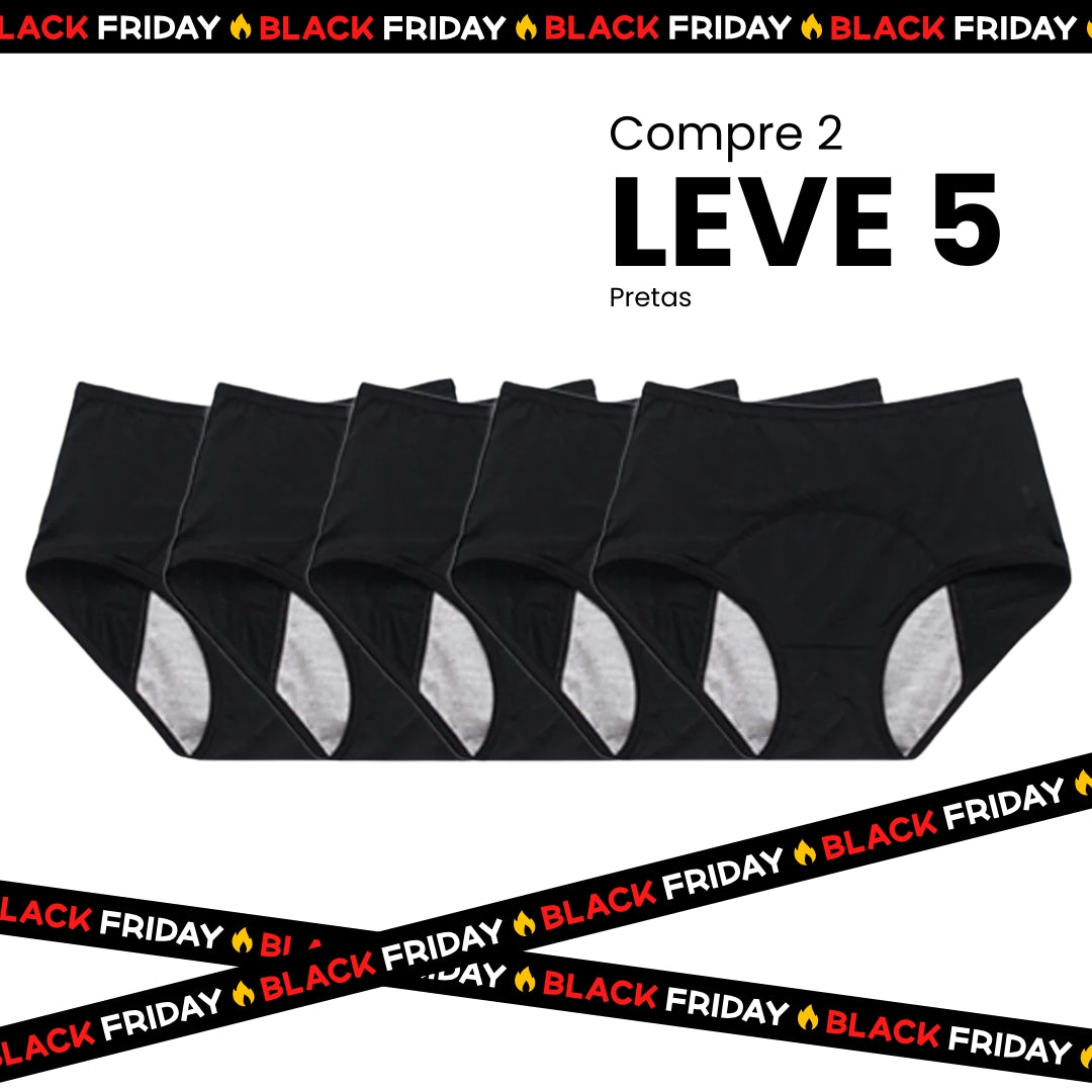 Calcinha Comfort. Antivazamento Para Incontinência Urinária - Conforto e Proteção o dia todo!