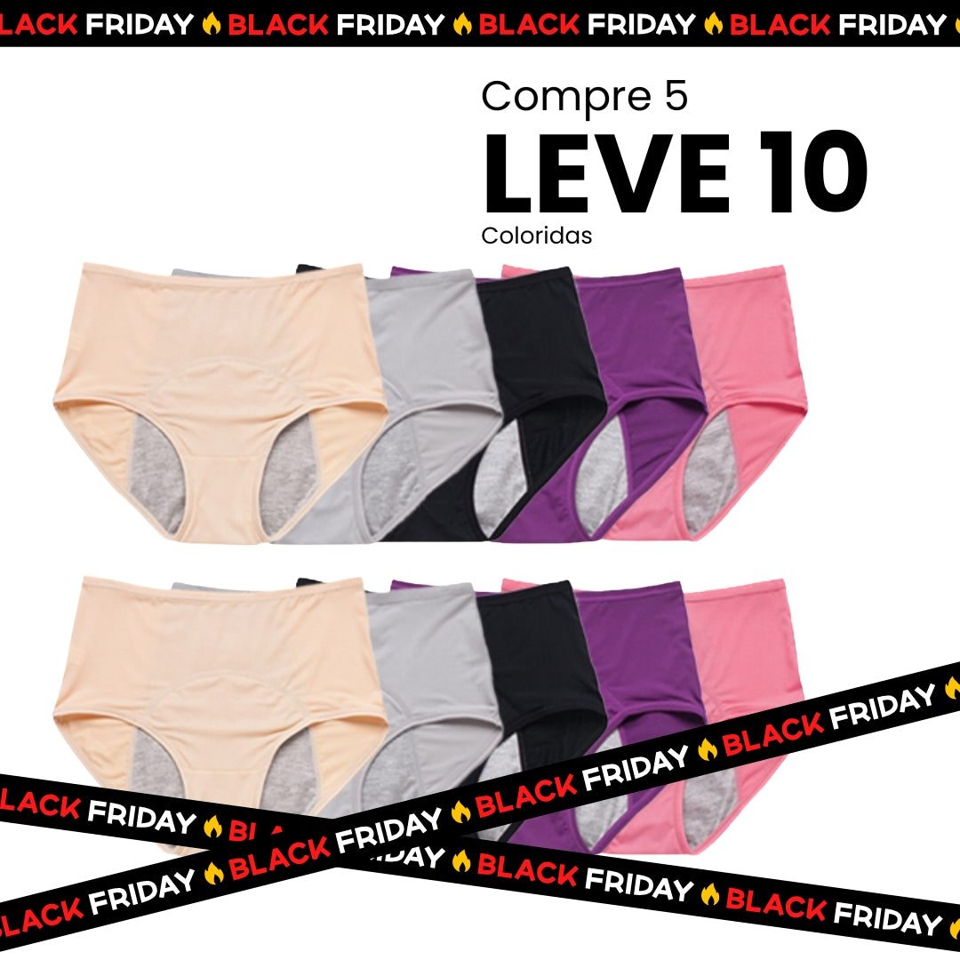 Calcinha Comfort. Antivazamento Para Incontinência Urinária - Conforto e Proteção o dia todo!