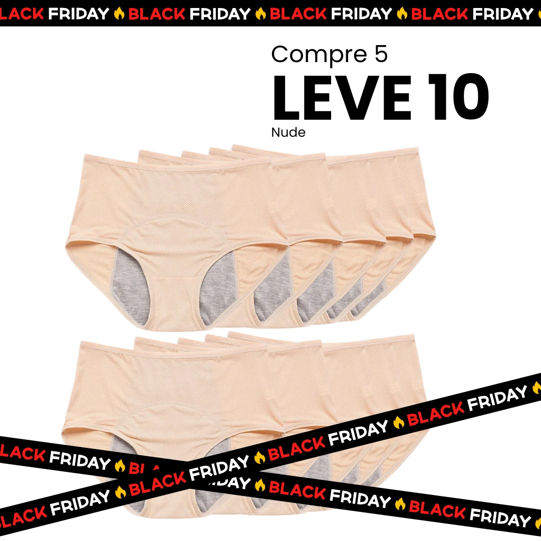 Calcinha Comfort. Antivazamento Para Incontinência Urinária - Conforto e Proteção o dia todo!