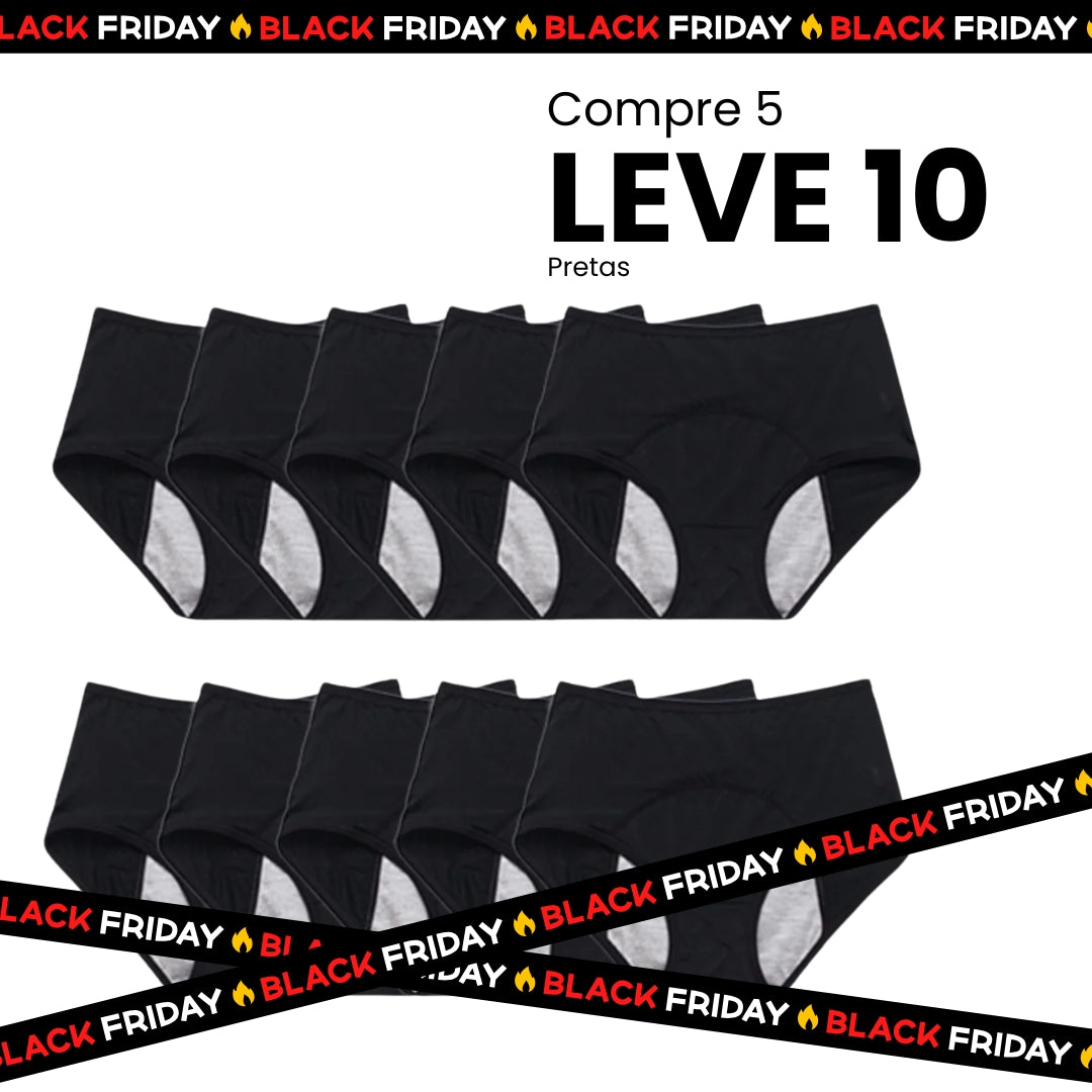 Calcinha Comfort. Antivazamento Para Incontinência Urinária - Conforto e Proteção o dia todo!