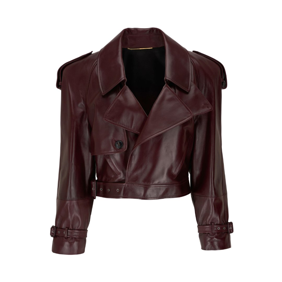 Jaqueta de Couro Modern Cherry