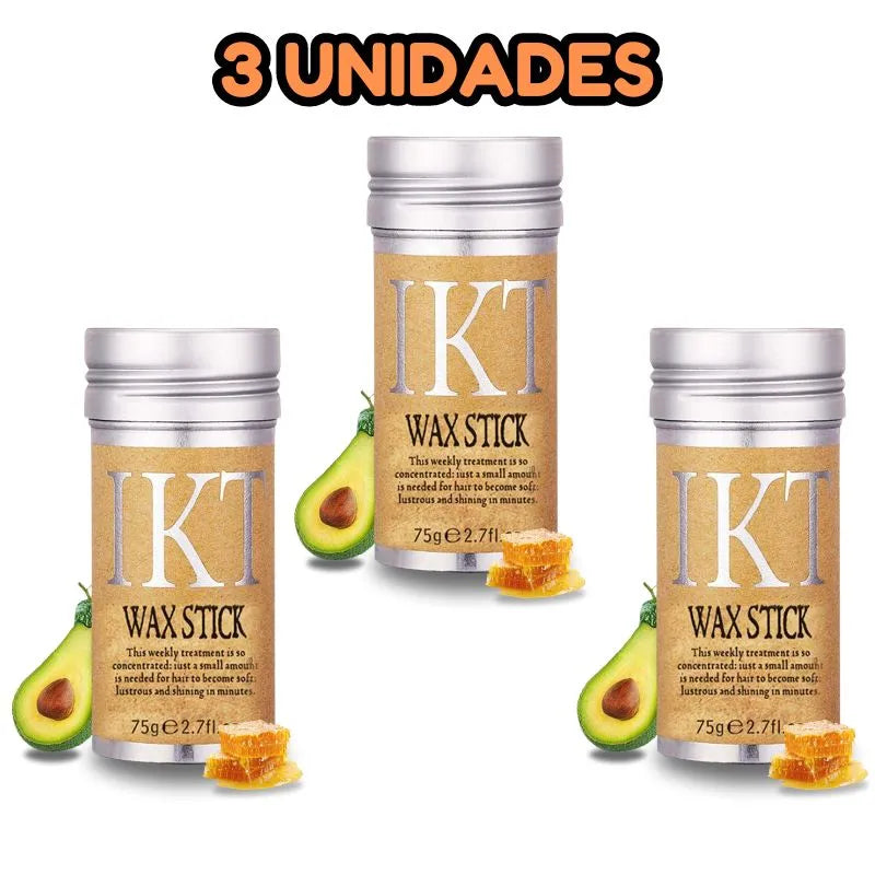 Cera em Bastão para Cabelo Anti Frizz Wax Stick