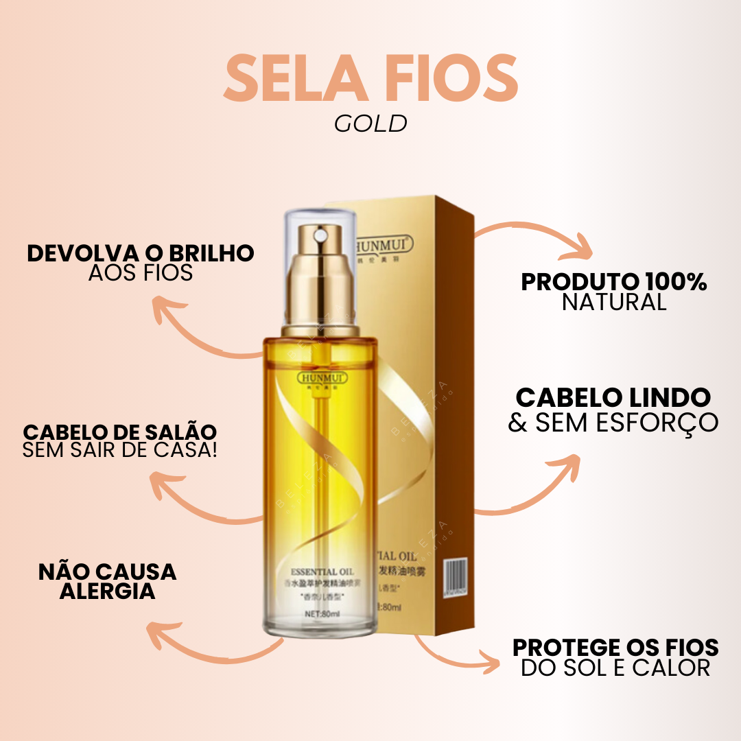 Spray Selador Multifuncional Coreano Sela Gold 10 em 1