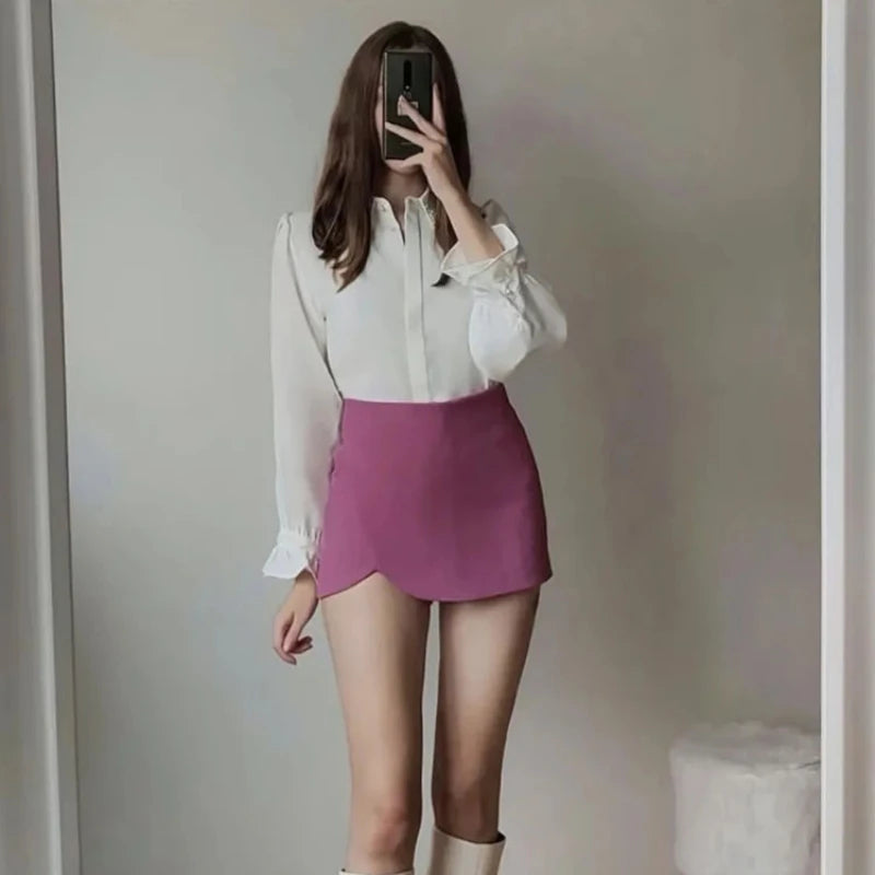 Short Saia Cintura Alta Sophia