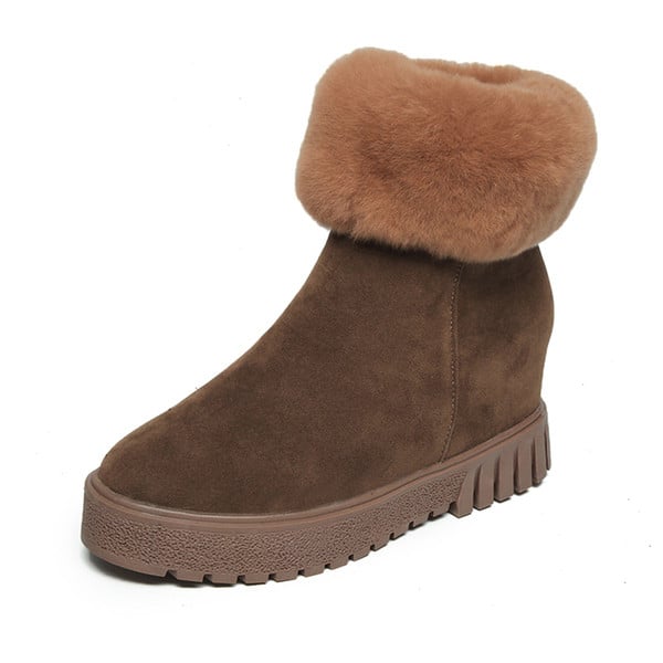 Bota Chelsea Tratorada Peluciada