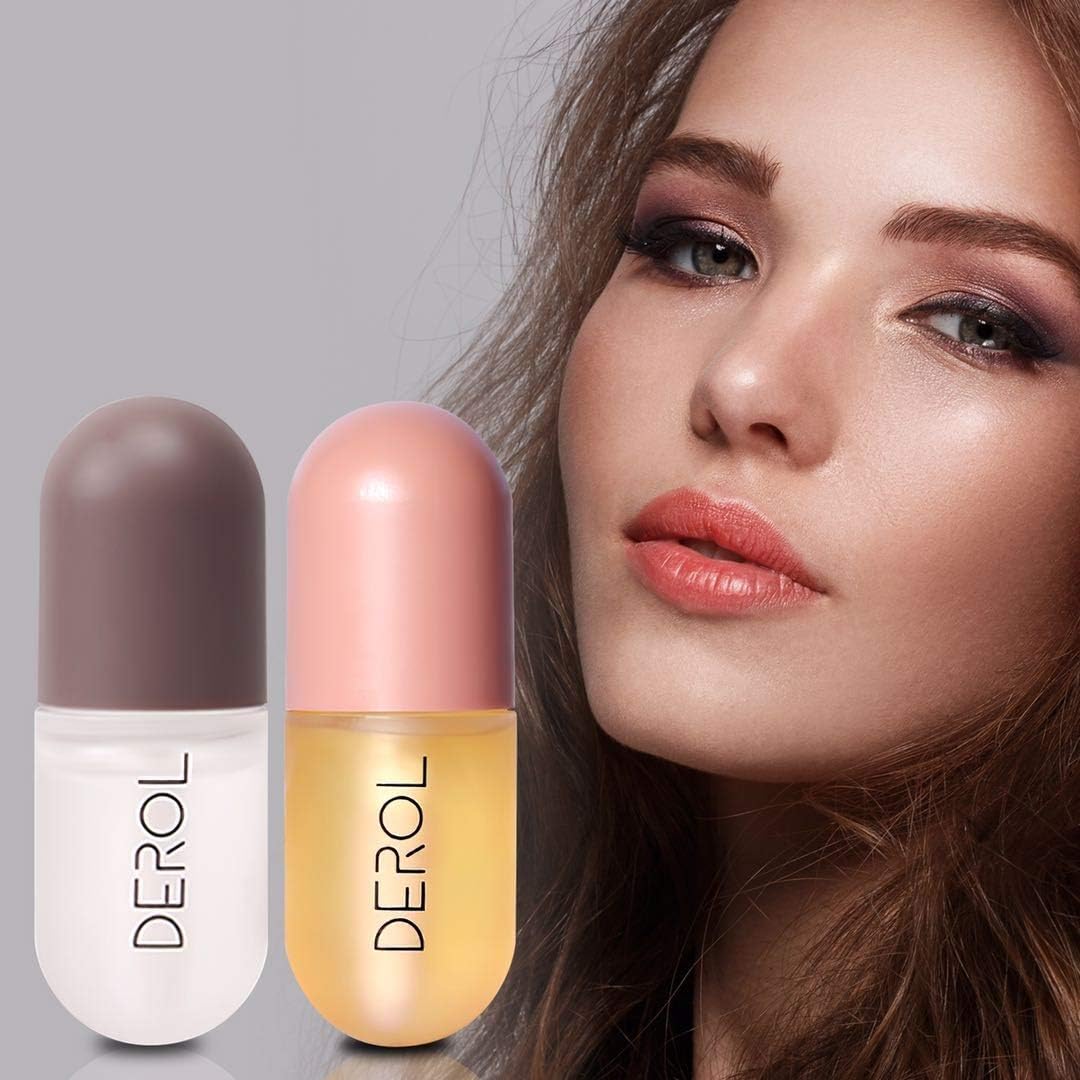 Gloss com Preenchimento e Hidratante Labial Honey Pump Derol