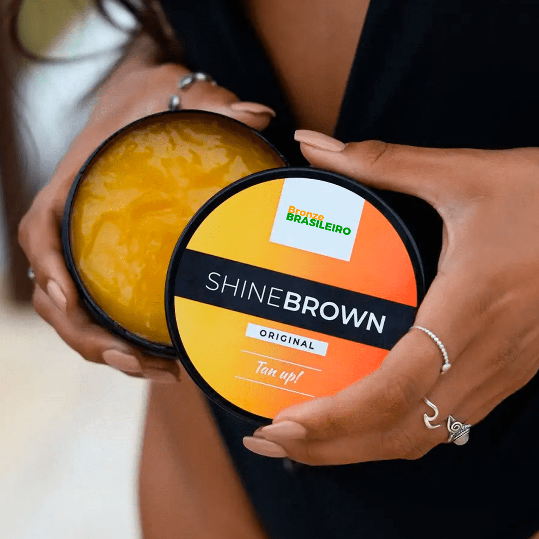 Creme Bronzeador Shine Brown® - Bronze Natural em 30 minutos