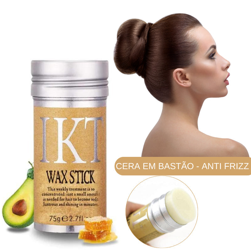 Cera em Bastão para Cabelo Anti Frizz Wax Stick
