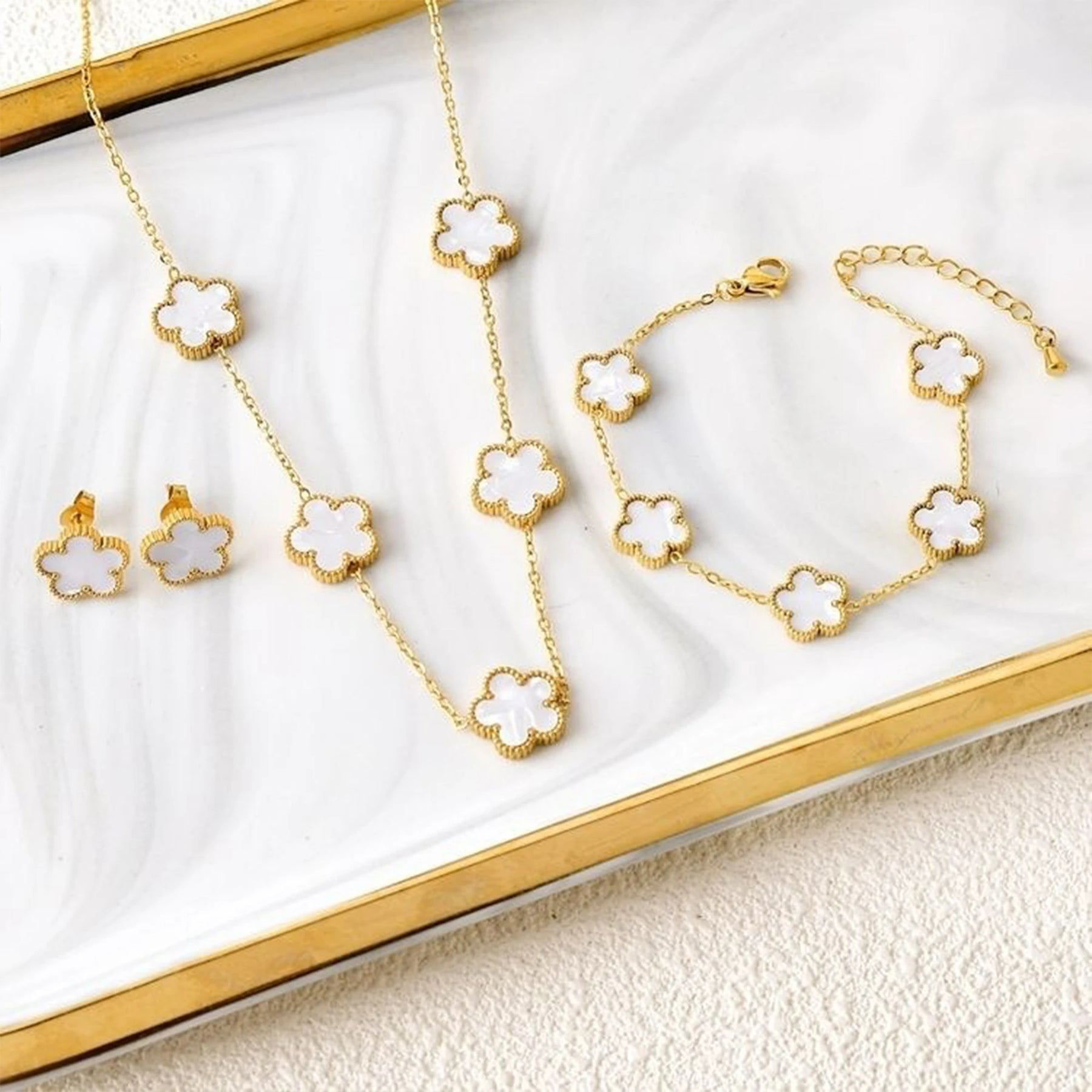 Conjunto Trevo Virgínia + FRETE GRÁTIS