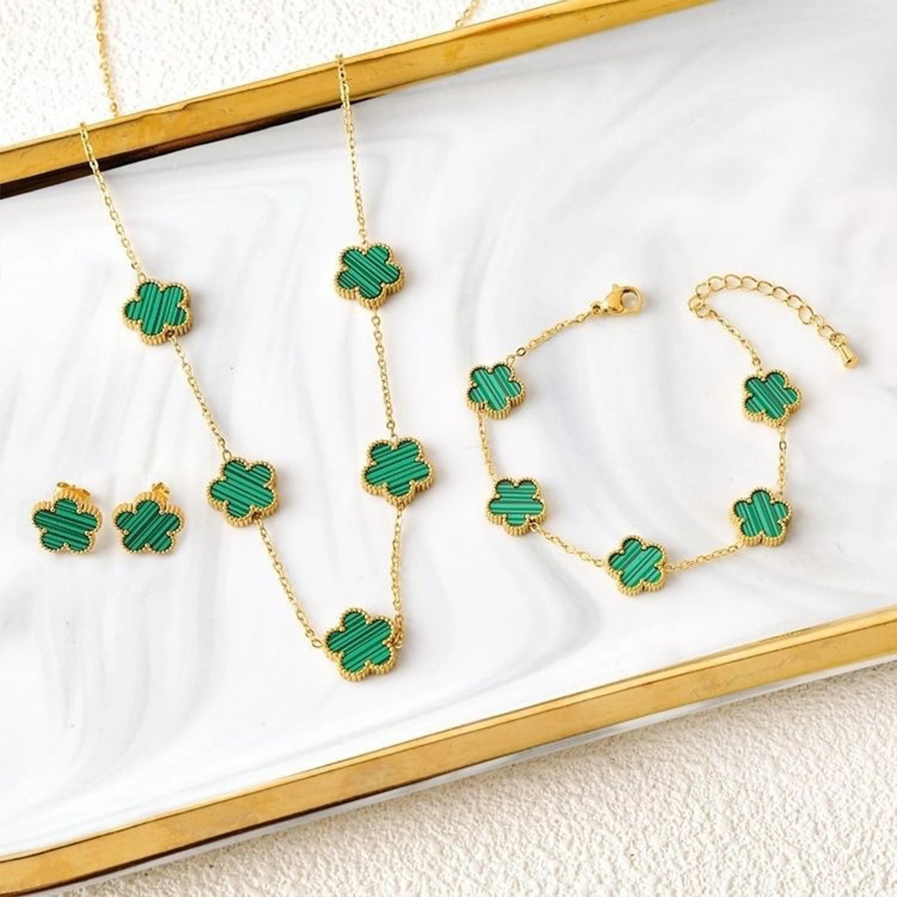 Conjunto Trevo Virgínia + FRETE GRÁTIS