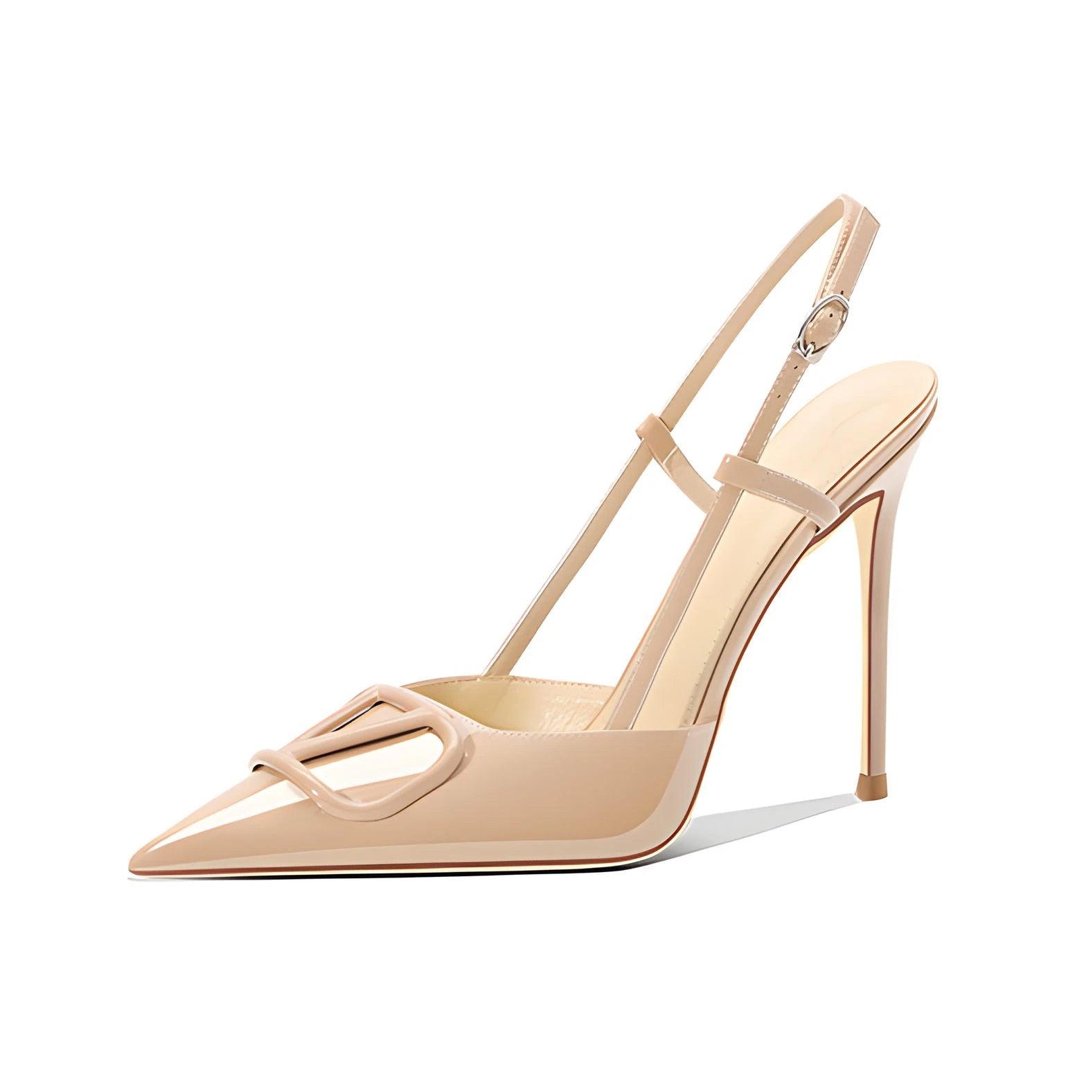 Salto Verônica em Verniz Bico Fino