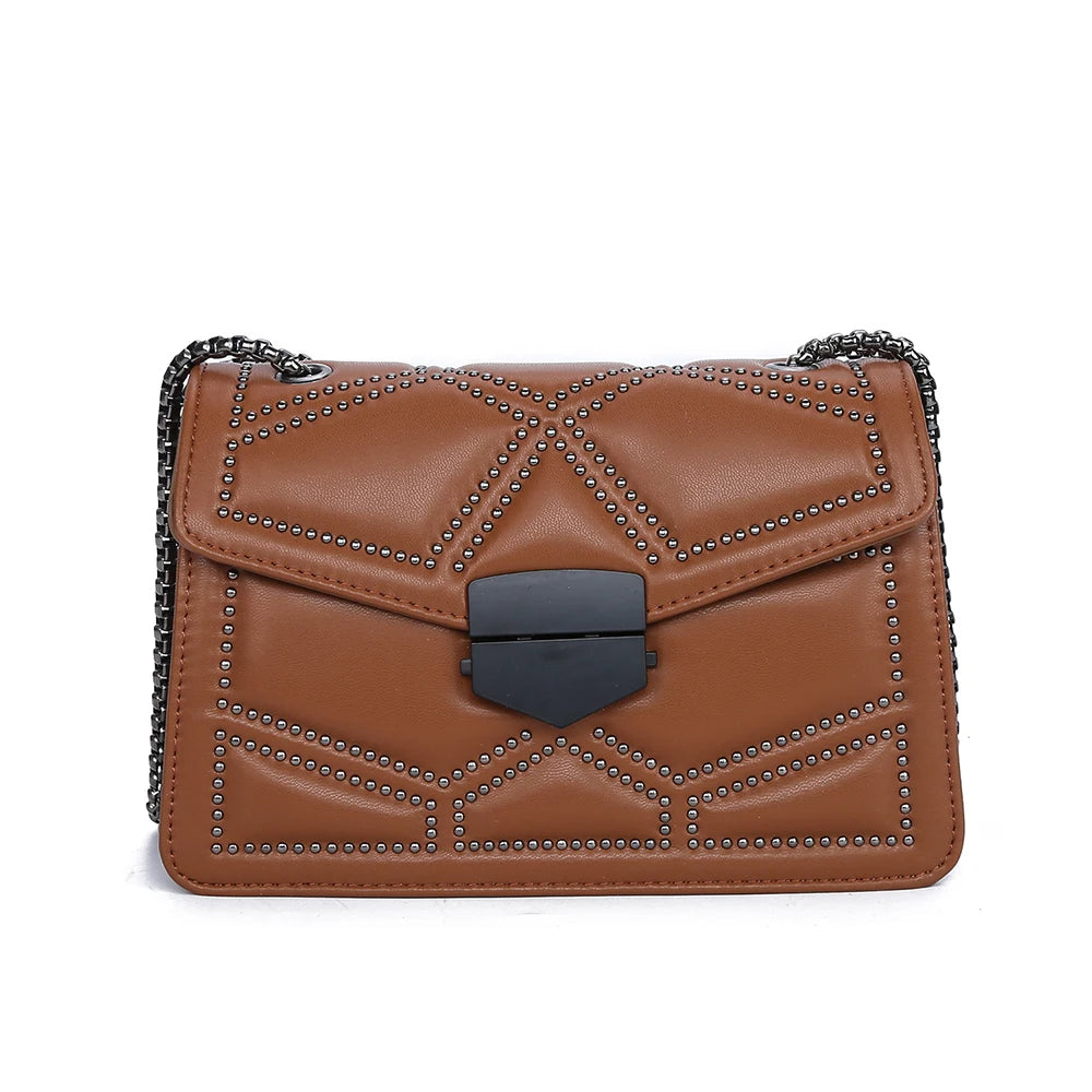 Bolsa Feminina de Couro Madame Luxy
