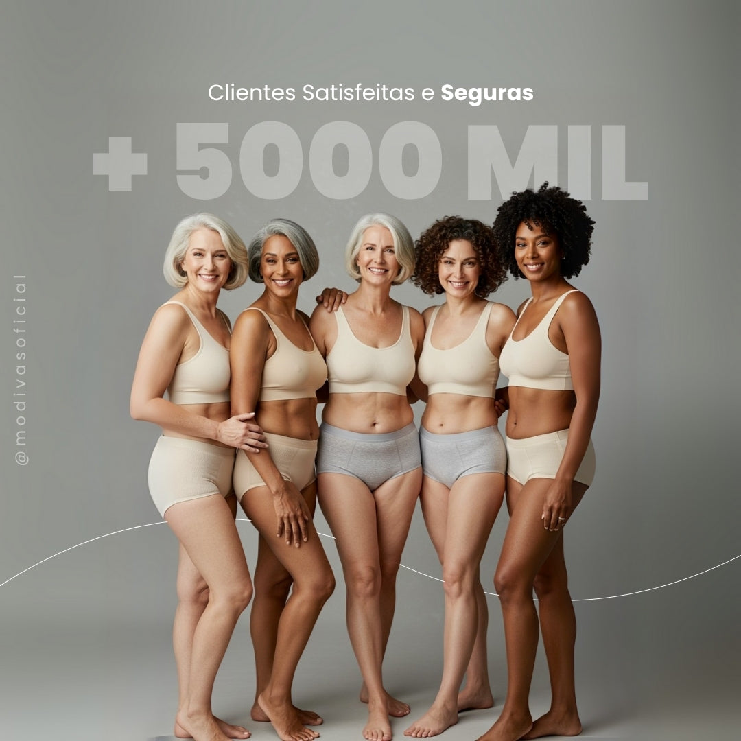 Calcinha Comfort. Antivazamento Para Incontinência Urinária - Conforto e Proteção o dia todo!