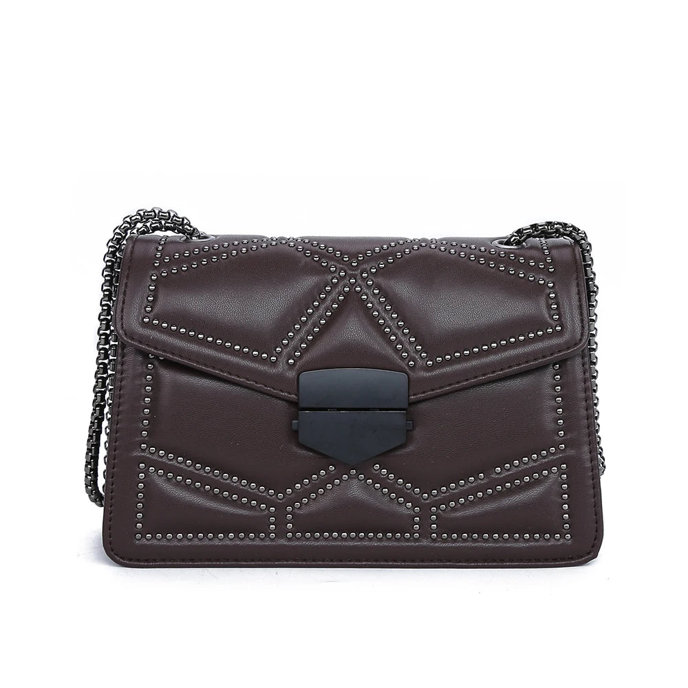 Bolsa Feminina de Couro Madame Luxy