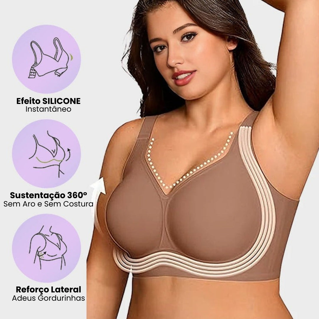 Sutiã Modelador JellyBra Sem Costura - EFEITO SILICONE INSTANTÂNEO