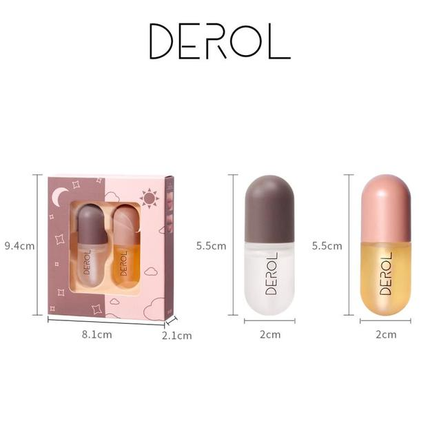 Gloss com Preenchimento e Hidratante Labial Honey Pump Derol