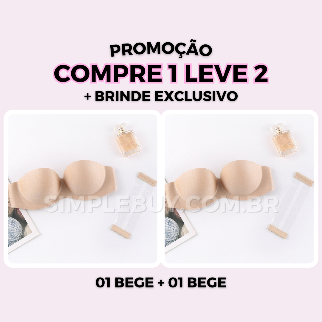 Sutiã Tomara que Caia Faixa de Silicone
