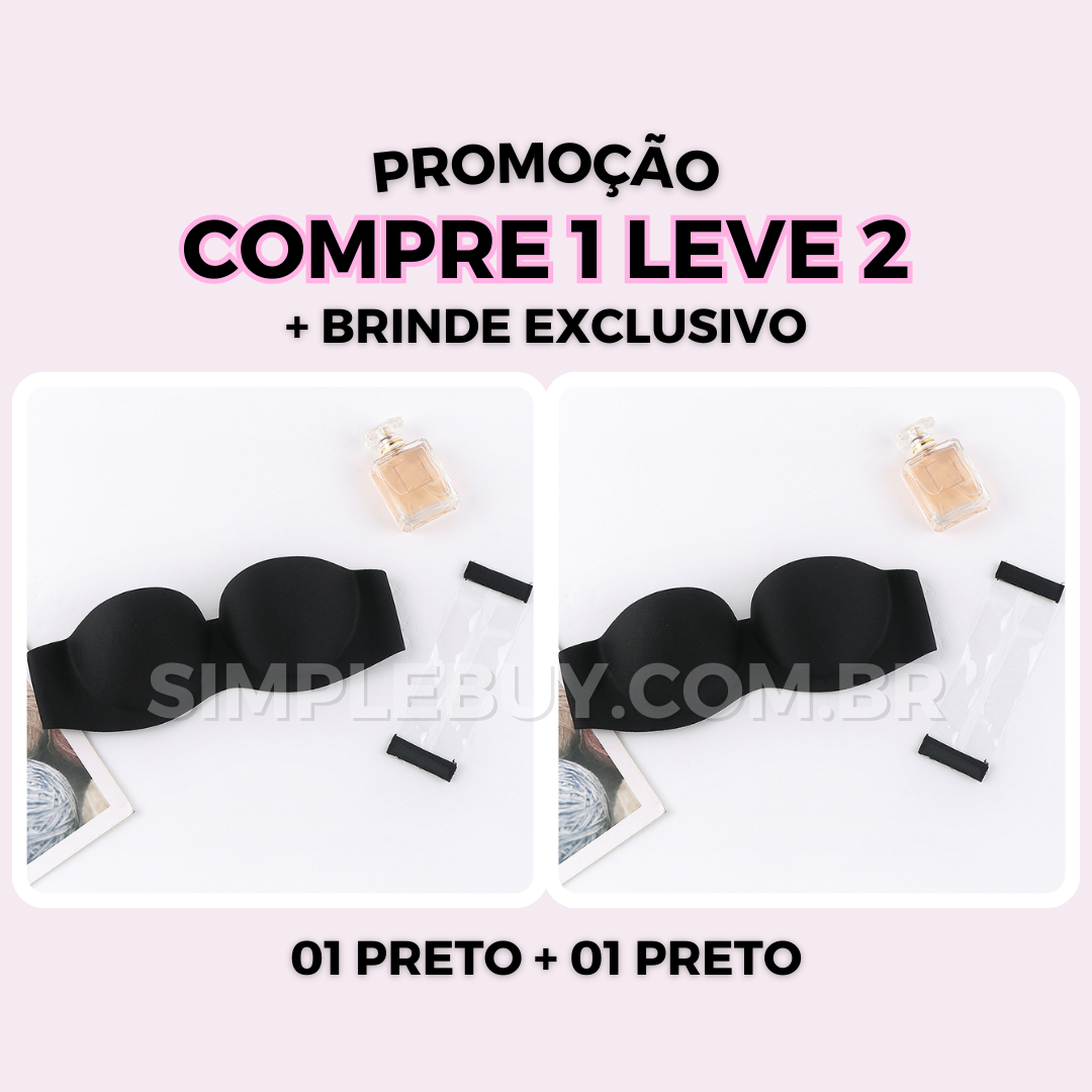 Sutiã Tomara que Caia Faixa de Silicone