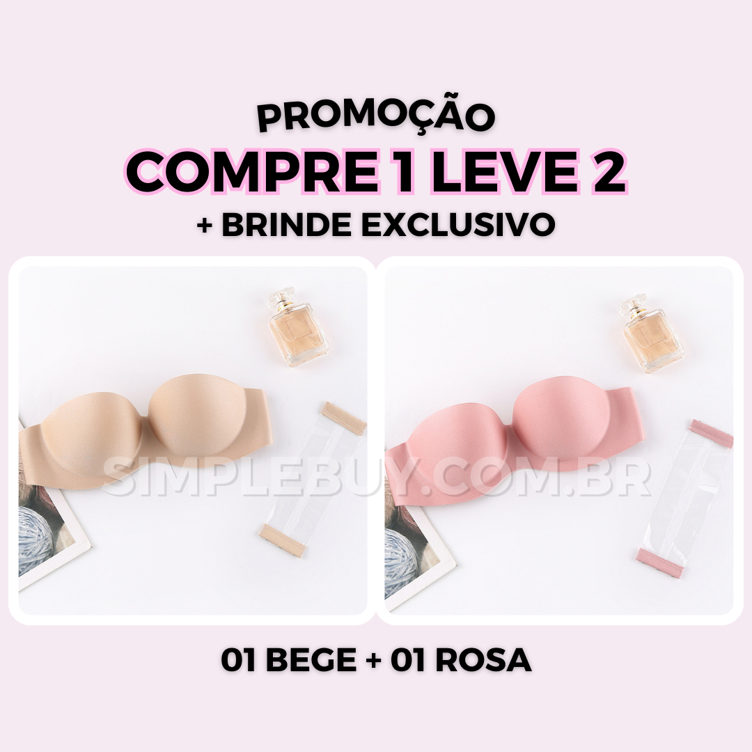 Sutiã Tomara que Caia Faixa de Silicone