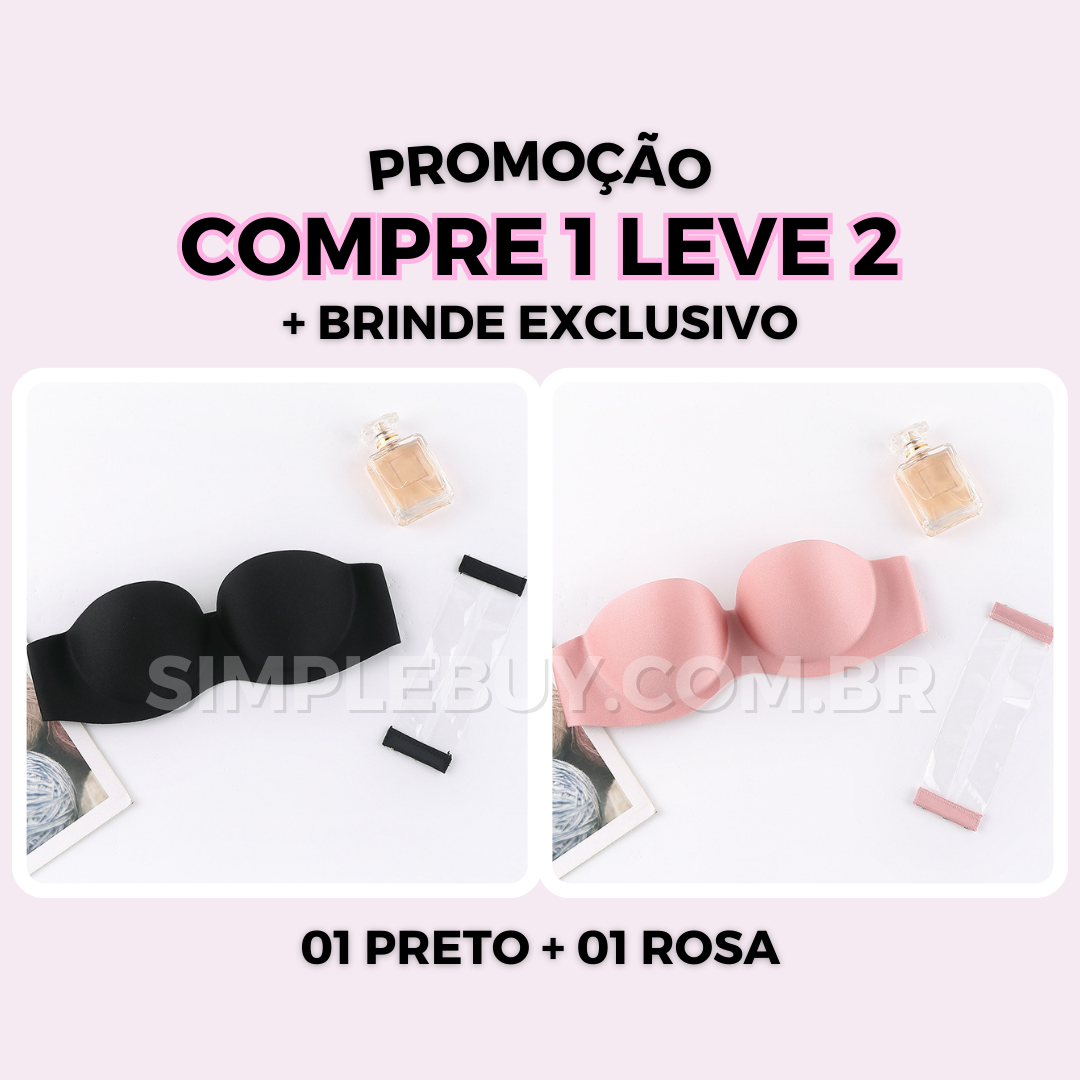 Sutiã Tomara que Caia Faixa de Silicone