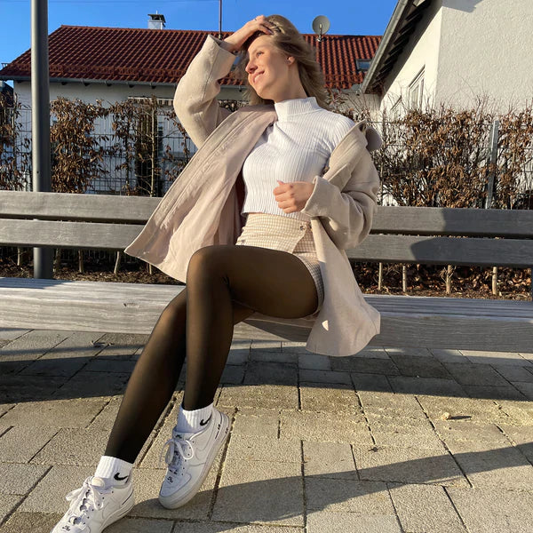 Meia Calça Peluciada Translúcida - PAGUE 1, LEVE 2