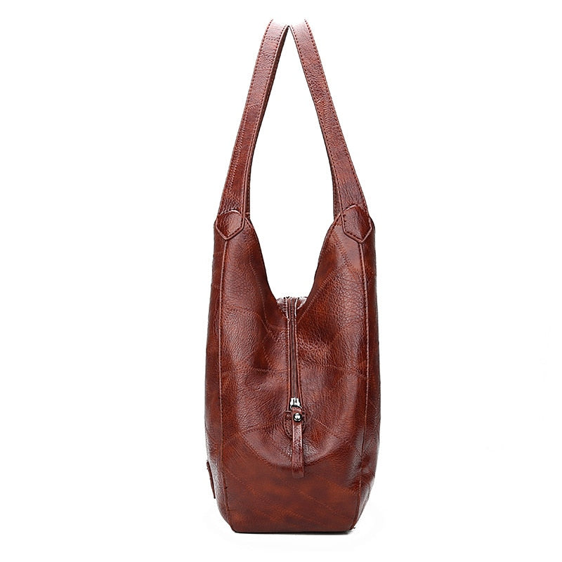 Bolsa Feminina Vintage em Couro