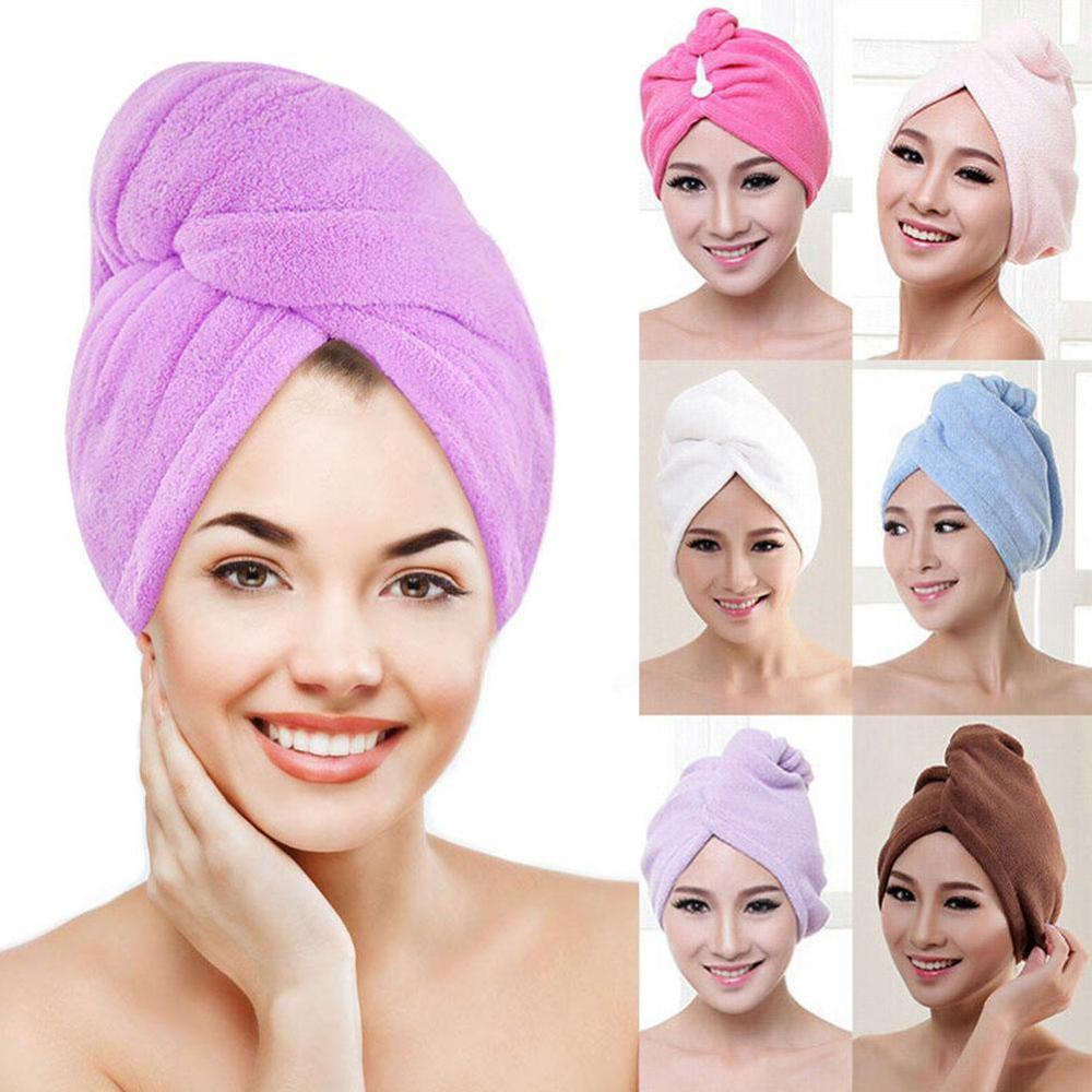 Toalha de Microfibra para Cabelo Anti-Frizz