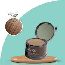 Sevich Hair: Pó de Maquiagem para Cabelo com Cobertura Natural