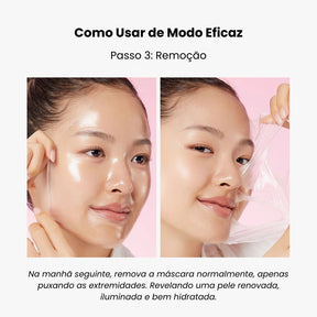 Máscara de Colágeno Korean Viral + BRINDE EXCLUSIVO