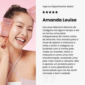 Máscara de Colágeno Korean Viral + BRINDE EXCLUSIVO