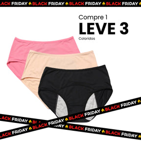 Calcinha Comfort. Antivazamento Para Incontinência Urinária - Conforto e Proteção o dia todo!