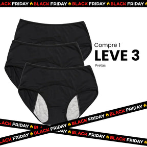 Calcinha Comfort. Antivazamento Para Incontinência Urinária - Conforto e Proteção o dia todo!