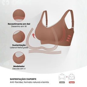 Sutiã Modelador JellyBra Sem Costura - EFEITO SILICONE INSTANTÂNEO