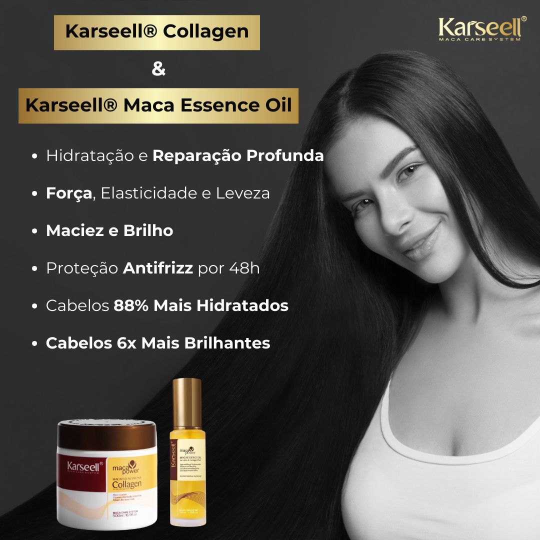Kit Karseell® Collagen & Karseell® Maca Essence Oil