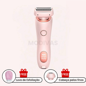 Depilador Indolor Lady Shaver 2 em 1 + Brinde Exclusivo