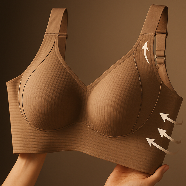 Kit Sutiã Max Sustent [COMPRE 1 LEVE 3] - Ajustável de Alta Sustentação e Conforto