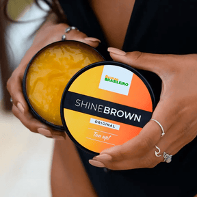Creme Bronzeador Shine Brown® - Bronze Natural em 30 minutos