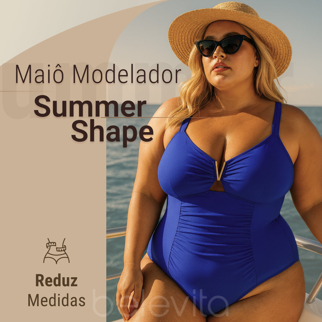 Maiô Modelador Amalfi Summer [COMPRE 1, LEVE 2] - MODELA, SUSTENTA E VALORIZA!