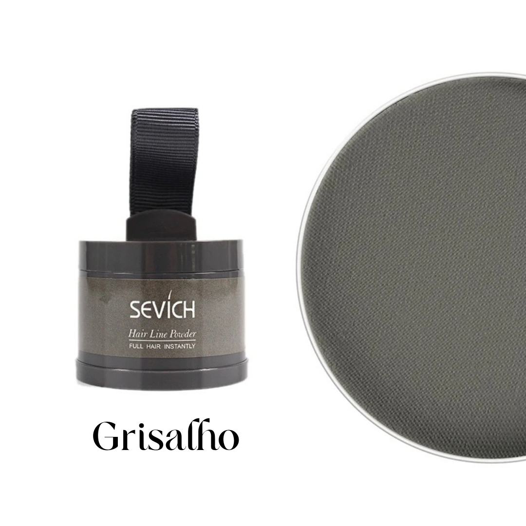 Sevich Hair: Pó de Maquiagem para Cabelo com Cobertura Natural