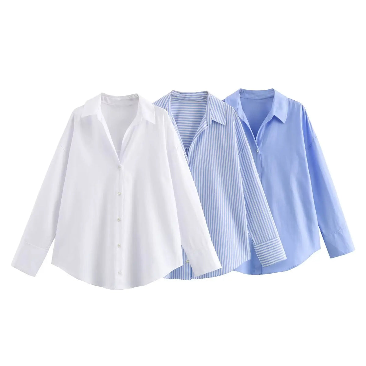 [COMPRE 1 LEVE 3] Camisa Social Alongada Feminina / Conforto e Estilo para Mulheres Modernas!