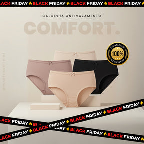 Calcinha Comfort. Antivazamento Para Incontinência Urinária - Conforto e Proteção o dia todo!