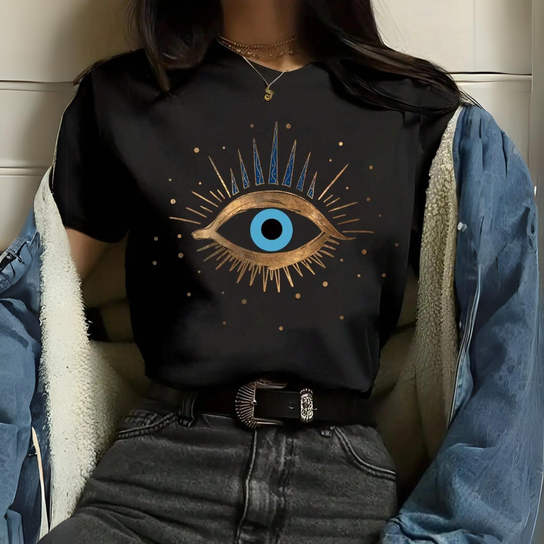 T-Shirt Feminina Olho Grego